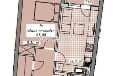 1-room apartment apartment by the address st. Kurortnyy per (area 46,0 m²) - Atlanta.ua - photo 23
