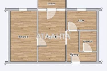2-rooms apartment apartment by the address st. Pirogova (area 41,7 m²) - Atlanta.ua - photo 12