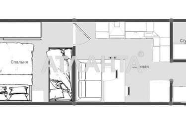 1-room apartment apartment by the address st. Borovskogo Nikolaya (area 29 m²) - Atlanta.ua - photo 10