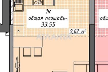 1-room apartment apartment by the address st. Kurortnyy per (area 33,6 m²) - Atlanta.ua - photo 15