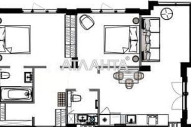 3-rooms apartment apartment by the address st. Marselskaya (area 70 m²) - Atlanta.ua - photo 24