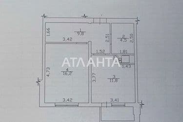 1-room apartment apartment by the address st. Lyustdorfskaya dor Chernomorskaya dor (area 43,3 m²) - Atlanta.ua - photo 28