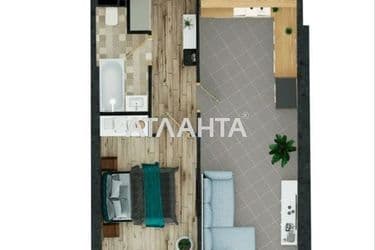 1-room apartment apartment by the address st. Kurortnyy per (area 51,6 m²) - Atlanta.ua - photo 24