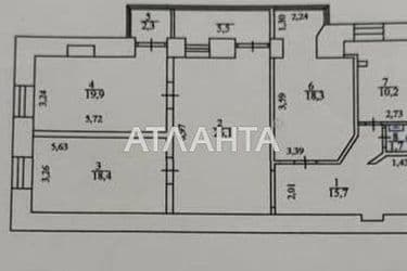 3-комнатная квартира по адресу ул. Шота Руставели (площадь 118,3 м²) - Atlanta.ua - фото 38