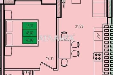 1-кімнатна квартира за адресою вул. Марсельська (площа 45,6 м²) - Atlanta.ua - фото 26