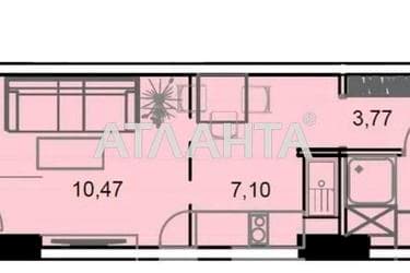 1-комнатная квартира по адресу ул. Аркадийское плато (площадь 27 м²) - Atlanta.ua - imageAlt 21