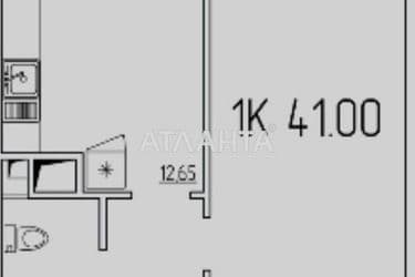 1-room apartment apartment by the address st. Zhemchuzhnaya (area 41 m²) - Atlanta.ua - photo 22