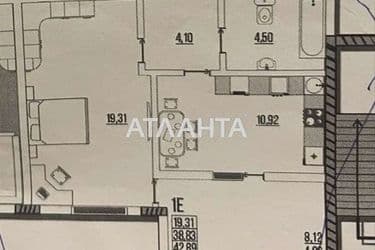 1-room apartment apartment by the address st. Stroitelnaya (area 42,9 m²) - Atlanta.ua - photo 10