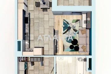 1-room apartment apartment by the address st. Kosvennaya Vegera (area 23 m²) - Atlanta.ua - photo 18