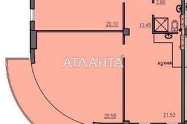 2-rooms apartment apartment by the address st. Lidersovskiy bul Dzerzhinskogo bul (area 83,2 m²) - Atlanta.ua - photo 7