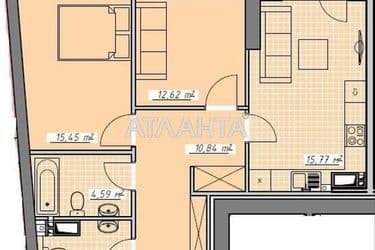 1-room apartment apartment by the address st. Kurortnyy per (area 63,2 m²) - Atlanta.ua - photo 10
