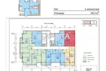 1-room apartment apartment by the address st. Posmitnogo (area 51,2 m²) - Atlanta.ua - photo 11