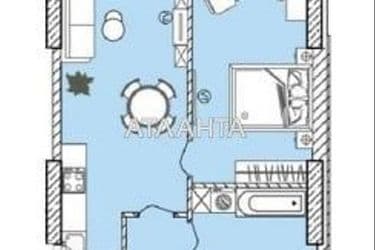 1-room apartment apartment by the address st. Posmitnogo (area 51,2 m²) - Atlanta.ua - photo 12