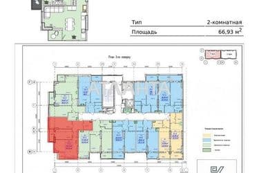 2-rooms apartment apartment by the address st. Posmitnogo (area 70 m²) - Atlanta.ua - photo 13