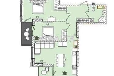 2-rooms apartment apartment by the address st. Posmitnogo (area 70 m²) - Atlanta.ua - photo 14