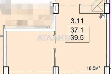 1-room apartment apartment by the address st. Vannyy per (area 39,5 m²) - Atlanta.ua - photo 9