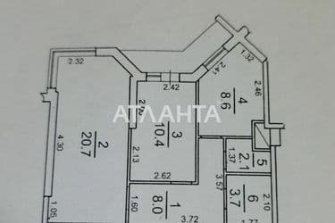 2-rooms apartment apartment by the address st. Protsenko (area 55 m²) - Atlanta.ua - photo 40