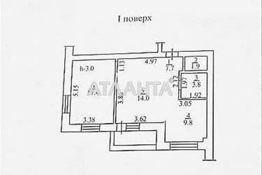 1-room apartment apartment by the address st. Tramvaynaya (area 56,3 m²) - Atlanta.ua - photo 17