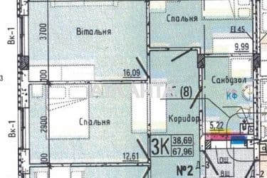 3-rooms apartment apartment by the address st. Slobodskaya (area 68 m²) - Atlanta.ua - photo 18