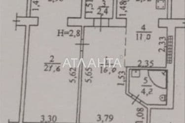 2-rooms apartment apartment by the address st. Dovzhenko (area 56 m²) - Atlanta.ua - photo 44