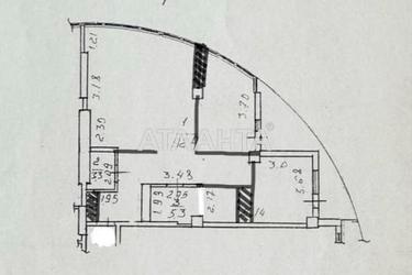 3-rooms apartment apartment by the address st. Kupalnyy per Inber Very (area 105,5 m²) - Atlanta.ua - photo 30