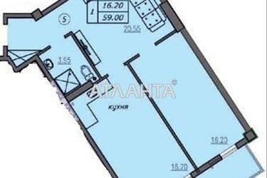 1-room apartment apartment by the address st. Lidersovskiy bul Dzerzhinskogo bul (area 61,7 m²) - Atlanta.ua - photo 14