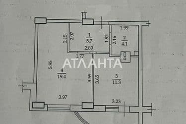 1-room apartment apartment by the address st. Shkolnaya (area 44 m²) - Atlanta.ua - photo 44