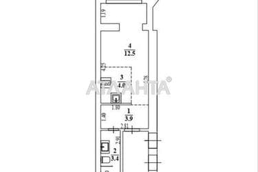1-кімнатна квартира за адресою вул. Топольова (площа 23,8 м²) - Atlanta.ua - фото 9