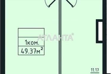 1-комнатная квартира по адресу ул. Дача Ковалевского (площадь 49,4 м²) - Atlanta.ua - imageAlt 6