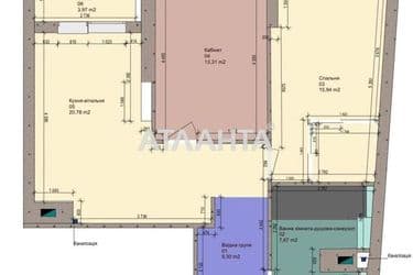 2-rooms apartment apartment by the address st. Kurortnyy per (area 63,5 m²) - Atlanta.ua - photo 43