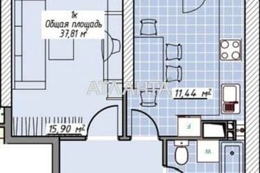 1-room apartment apartment by the address st. Kurortnyy per (area 39 m²) - Atlanta.ua - photo 20