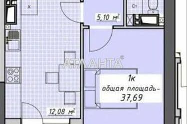1-room apartment apartment by the address st. Kurortnyy per (area 38 m²) - Atlanta.ua - photo 17