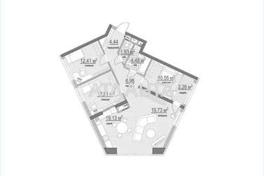 3-кімнатна квартира (площа 97 м²) - Atlanta.ua - фото 50