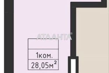 1-room apartment apartment by the address st. Dacha Kovalevskogo Amundsena (area 28 m²) - Atlanta.ua - photo 6