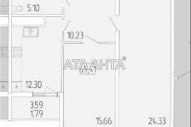 2-комнатная квартира по адресу ул. Краснова (площадь 69,4 м²) - Atlanta.ua - фото 14