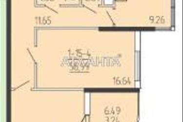 2-кімнатна квартира за адресою вул. Краснова (площа 58,7 м²) - Atlanta.ua - фото 12