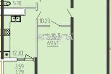 2-кімнатна квартира за адресою вул. Краснова (площа 69,2 м²) - Atlanta.ua - фото 12