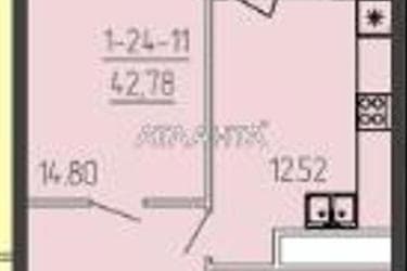 1-комнатная квартира по адресу ул. Краснова (площадь 43 м²) - Atlanta.ua - фото 12
