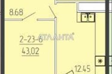 1-комнатная квартира по адресу ул. Краснова (площадь 43 м²) - Atlanta.ua - фото 10