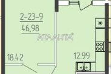 2-кімнатна квартира за адресою вул. Краснова (площа 46,5 м²) - Atlanta.ua - фото 14
