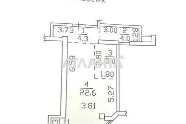 1-room apartment apartment by the address st. Fontanskaya dor Perekopskoy Divizii (area 36 m²) - Atlanta.ua - photo 29