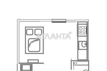 1-room apartment apartment by the address st. Baltskaya (area 33 m²) - Atlanta.ua - photo 36