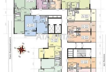 1-room apartment apartment by the address st. Pishonovskaya (area 35,9 m²) - Atlanta.ua - photo 13