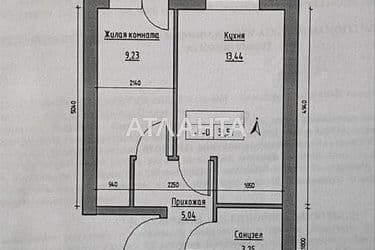 1-room apartment apartment by the address st. Spreysa (area 31,6 m²) - Atlanta.ua - photo 15