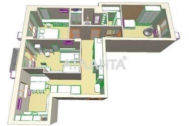 3-rooms apartment apartment by the address st. Sakharova (area 75 m²) - Atlanta.ua - photo 32