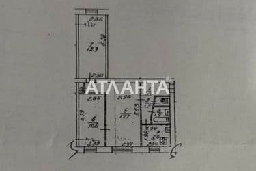 3-rooms apartment apartment by the address st. Evgeniya Konovaltsa (area 54,8 m²) - Atlanta.ua - photo 36