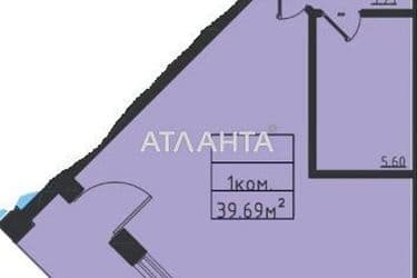 1-room apartment apartment by the address st. Dacha Kovalevskogo Amundsena (area 40 m²) - Atlanta.ua - photo 20