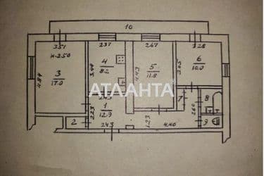 3-комнатная квартира по адресу ул. Ильфа и Петрова (площадь 68,8 м²) - Atlanta.ua - фото 29