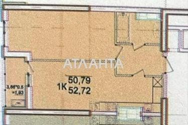 1-кімнатна квартира за адресою вул. Генуезька (площа 52 м²) - Atlanta.ua - фото 17