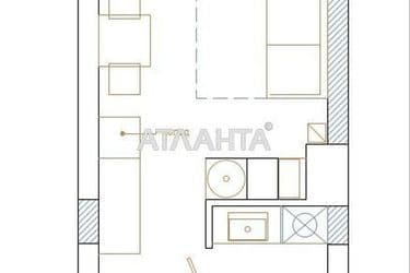 1-room apartment apartment by the address st. Bocharova gen (area 23,1 m²) - Atlanta.ua - photo 14